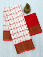 SM Premium Linen Festive Saree with Digital Print & Zari Weaving Blouse