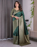 SM Pure Banarasi Silk Saree with Elegant Zari Weaving