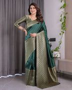 SM Pure Banarasi Silk Saree with Elegant Zari Weaving