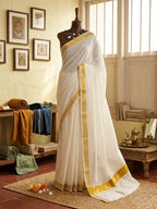 SM Butter Soft Pure Cotton Saree with Original Zari Pallu