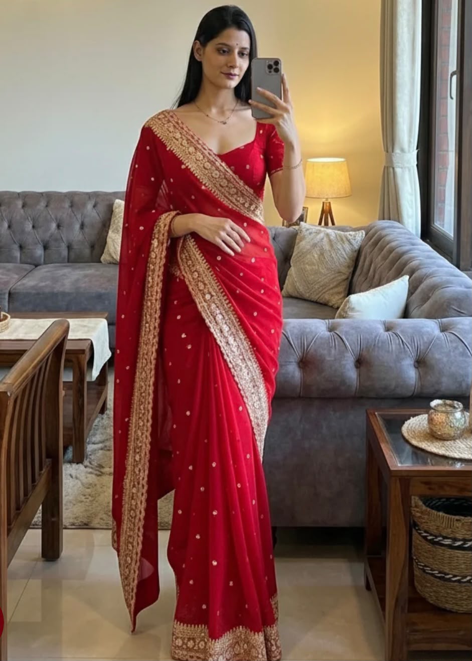 SM Designer Party Wear Rangoli Silk Saree with Zari, Coding & Sequins Embroidery Border