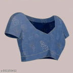SM Women Linen Printed Saree