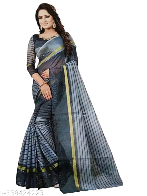 SM Women Tissue Ready to Wear Saree